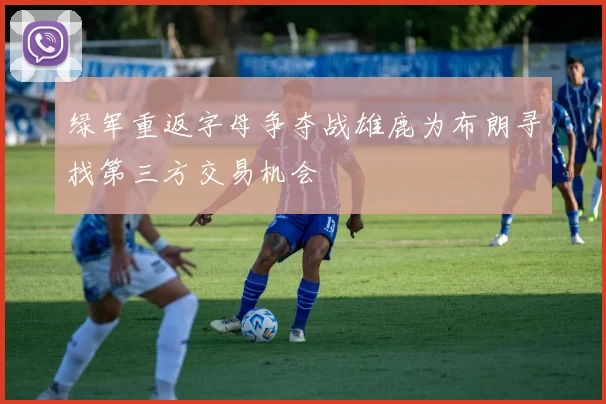 绿军重返字母争夺战雄鹿为布朗寻找第三方交易机会